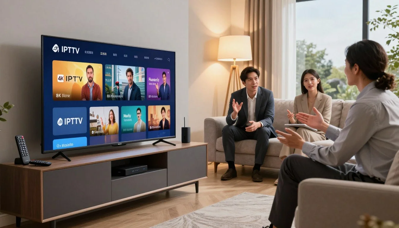 IPTVMeezzy IPTV Deutschland auf Smart TV